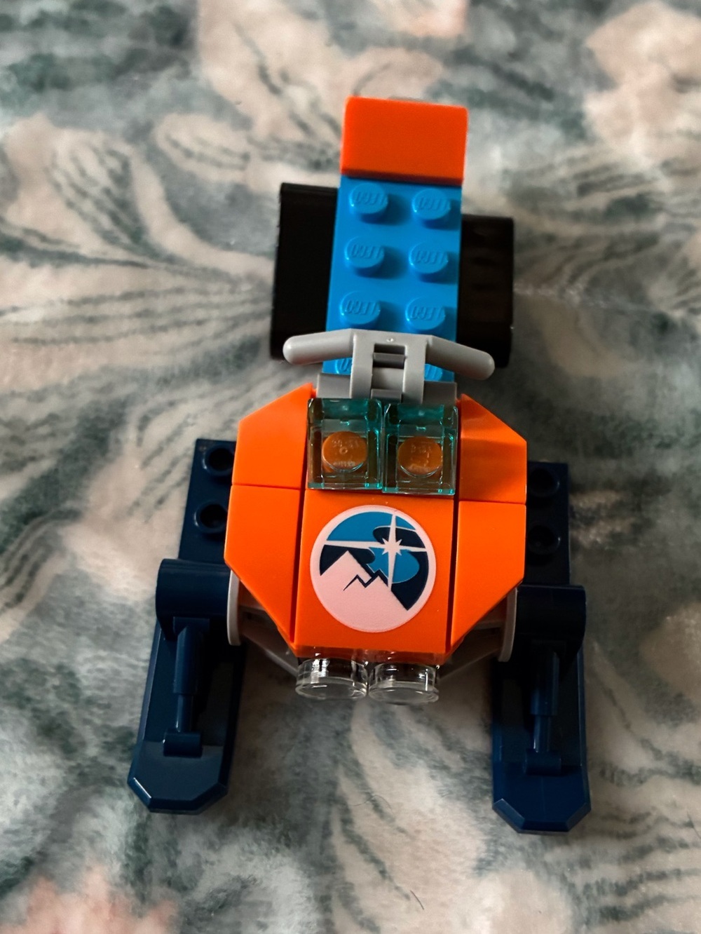 Lego Antarctica snowmobile